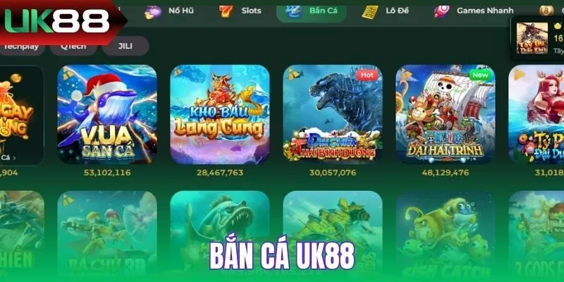 Bắn Cá mang đến một thiên đường giải trí đầy thú vị