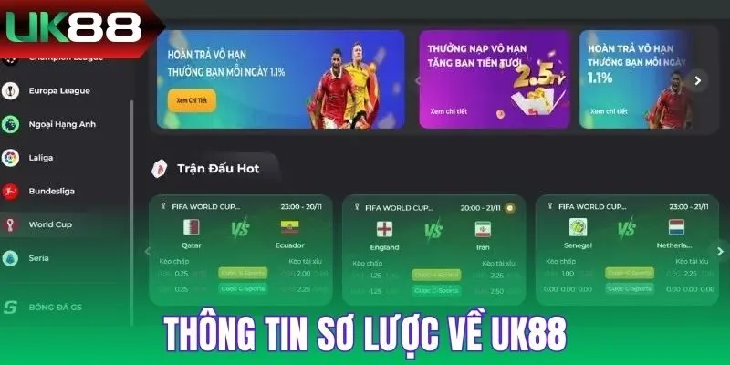 Tổng quan vài nét về sân chơi UK88