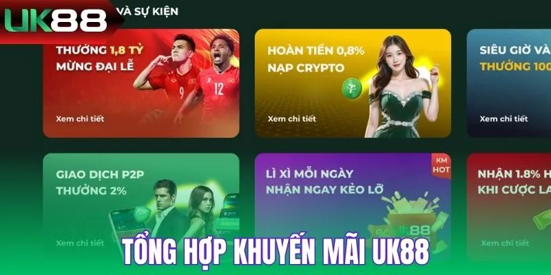 Điểm danh một số ưu đãi lớn từ nhà cái